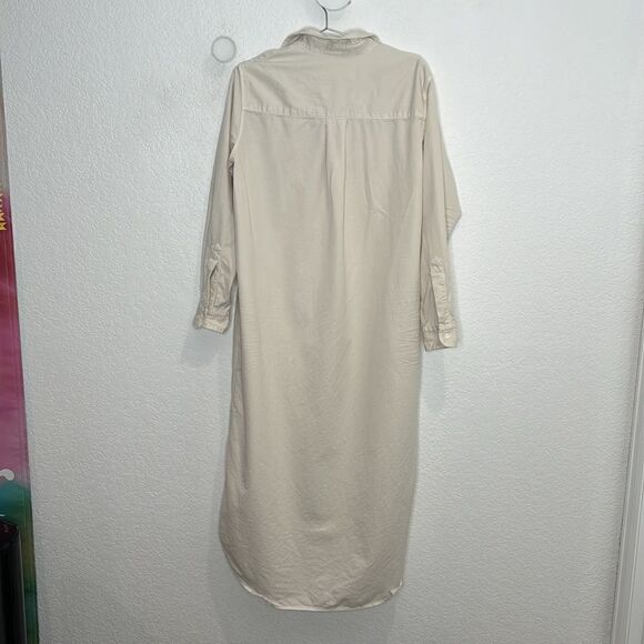 FRANK & EILEEN RORY SHIRT DRESS | VINTAGE WHITE Medium - Picture 8 of 13